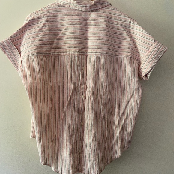 NWT Madewell Courier Button-Back Shirt - Picture 8 of 9